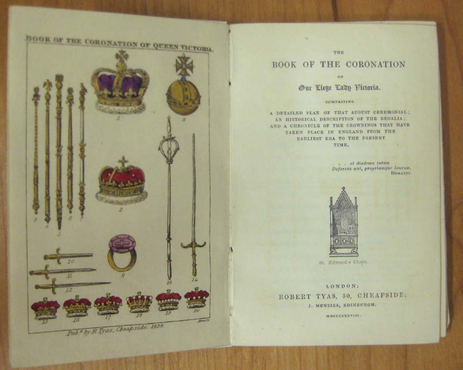 The Coronation of Queen Victoria Special Collections Blog L. Tom